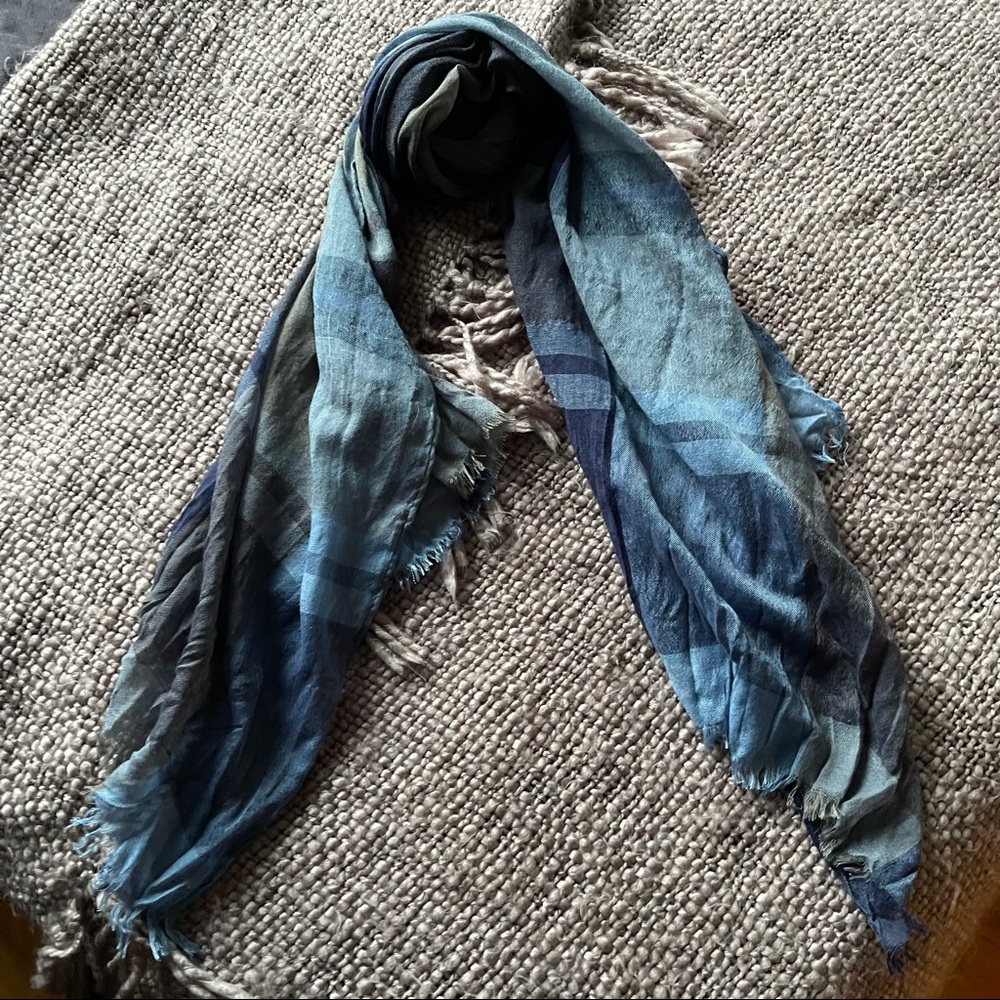 Blue Scarf